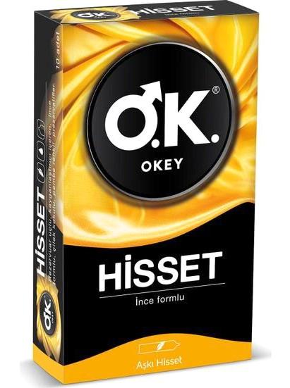 Okey Hisset Geciktiricili Prezervatif 10'lu