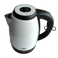 Dailmond Çelik 2 lt 1500 W Retro Beyaz Kettle