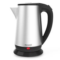 Hometech HT-24 Çelik 1.8 lt 1800 W Işıklı Retro İnox Kettle