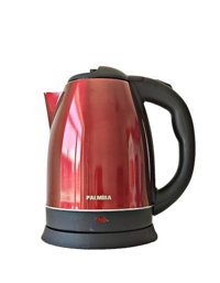 Palmira Çelik 1.7 lt 1800 W Işıklı Retro Kırmızı Kettle