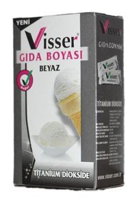 Visser Beyaz Toz Gıda Boyası 9 gr