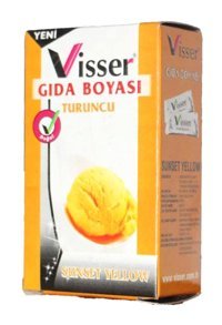 Visser Turuncu Toz Gıda Boyası