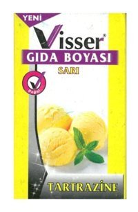 Visser Sarı Organik Toz Gıda Boyası 9 gr