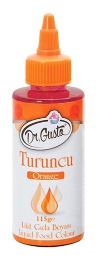 Dr. Gusto Turuncu Sıvı Gıda Boyası 115 gr