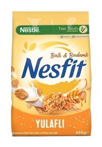 Nestle Nesfit Ballı Bademli Yulaf Ezmesi 24x400 gr