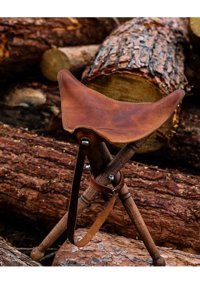 Rknoutdoor Katlanır Kamp Taburesi Kahverengi