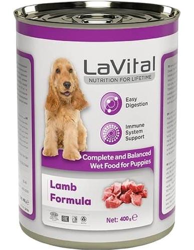 Lavital Mini Kuzu Etli Aromalı Parça Etli Yetişkin Köpek Maması 400 gr Tekli