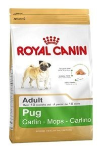 Royal Canin Pug Tavuk Aromalı Parça Etli Yetişkin Köpek Maması 1.5 kg Tekli