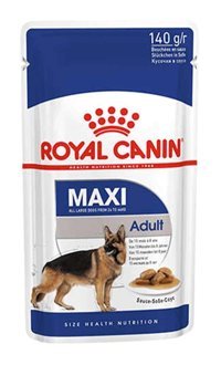 Royal Canin Maxi Aromalı Parça Etli ve Soslu Yetişkin Köpek Maması 140 gr Tekli