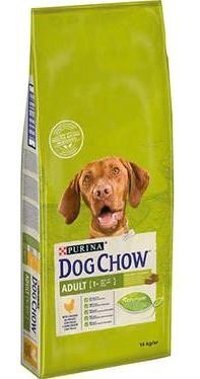 Dog Chow Tavuk Aromalı Parça Etli Yetişkin Köpek Maması 14 kg Tekli
