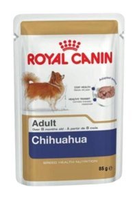 Royal Canin Chihuahua Dana ve Sığır Eti Aromalı Parça Etli Yetişkin Köpek Maması 85 gr Tekli