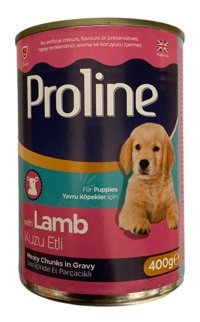 Proline Junior Kuzu Etli Aromalı Soslu Yavru Köpek Maması 400 gr 6'lı