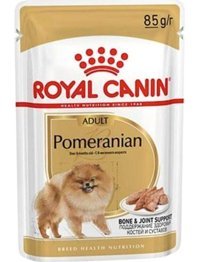 Royal Canin Pomeranian Kümes Hayvanı Aromalı Parça Etli Yetişkin Köpek Maması 85 gr 6'lı