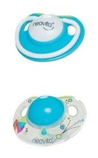 Nuk 0-6 Ay Delikli Ortodontik Silikon 2'li Emzik Bej-Pembe