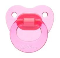 Wee Baby Akide 0-6 Ay Delikli Ortodontik Damaklı Kauçuk Emzik Pembe