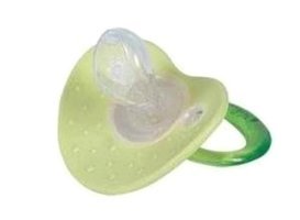Nuby 0 Ay+ Damaklı Silikon Emzik Mavi