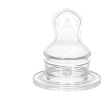 Wee Baby No:1 0 Ay+ Delikli Ortodontik Damaklı Silikon Emzik Çok Renkli