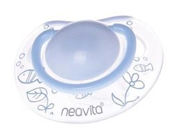 Nuk 6 Ay+ Delikli Ortodontik Silikon Emzik Mavi