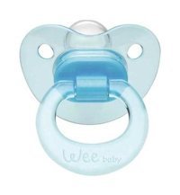 Wee Baby Akide 6 Ay+ Delikli Ortodontik Damaklı Kauçuk Emzik Bej-Pembe