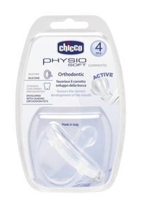 Chicco Physio 6-18 Ay+ Ortodontik Kiraz Uçlu Silikon Emzik Çok Renkli