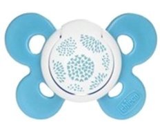 Chicco Physioforma Comfort 18 Ay+ Ortodontik Damaklı Silikon 2'li Emzik Mavi