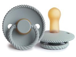 Frigg Rope 0 Ay+ Delikli Kiraz Uçlu Kauçuk Emzik Sarı