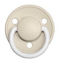 Bibs De Lux 0-6 Ay Delikli Kiraz Uçlu Kauçuk Emzik Mavi