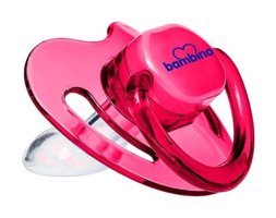 Bambino 6-18 Ay+ Ortodontik Damaklı Silikon Emzik Pembe