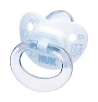 Nuk No:2 4 Ay+ Delikli Ortodontik Damaklı Silikon Emzik Pembe