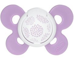 Chicco Physioforma Comfort 18 Ay+ Ortodontik Damaklı Silikon 2'li Emzik Lila