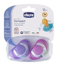 Chicco Physio 18 Ay+ Ortodontik Damaklı Kauçuk 2'li Emzik Mavi-Sarı-Yeşil
