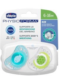 Chicco Physio Air 0-6 Ay Ortodontik Damaklı Silikon Emzik Pembe