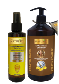 Naturix 30 Faktör Güneş Yağı 200 ml+500 ml