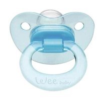 Wee Baby 6-18 Ay+ Delikli Ortodontik Damaklı Silikon Emzik Turkuaz