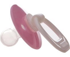 Tombik 0 Ay+ Delikli Kiraz Uçlu Silikon Emzik Pembe