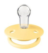 Bibs De Lux 0-36 Ay Delikli Kiraz Uçlu Silikon Emzik Sarı