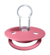 Bibs De Lux 0-36 Ay Delikli Kiraz Uçlu Silikon Emzik Fuşya