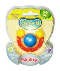 Nuby 5980 0-6 Ay Delikli Damaklı Silikon Emzik Pembe
