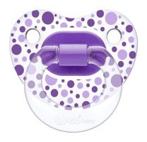 Wee Baby 0-6 Ay Delikli Ortodontik Damaklı Emzik Mor