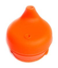 Baby Plus 5-18 Ay+ Kiraz Uçlu Damaklı Silikon Emzik Turuncu