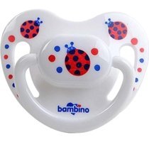 Bambino 0-6 Ay Ortodontik Damaklı Silikon Emzik Çok Renkli