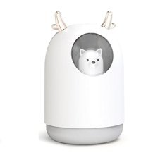 Dailylink Humidifier 5 W 300 ml Aromaterapi Işıklı Taşınabilir Mini Soğuk Buhar Makinesi
