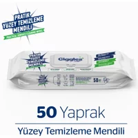 Giggles Pratik 50 Yaprak Yüzey Temizleme Mendili