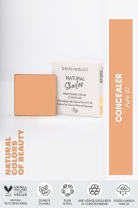Bade Natural 02 Pure Nemlendiricili Göz Altı ve Yüz Krem Likit Kapatıcı