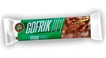 Kahve Dünyası Gofrik Antep Fıstıklı - Sütlü Çikolatalı Gofret 12x33 gr