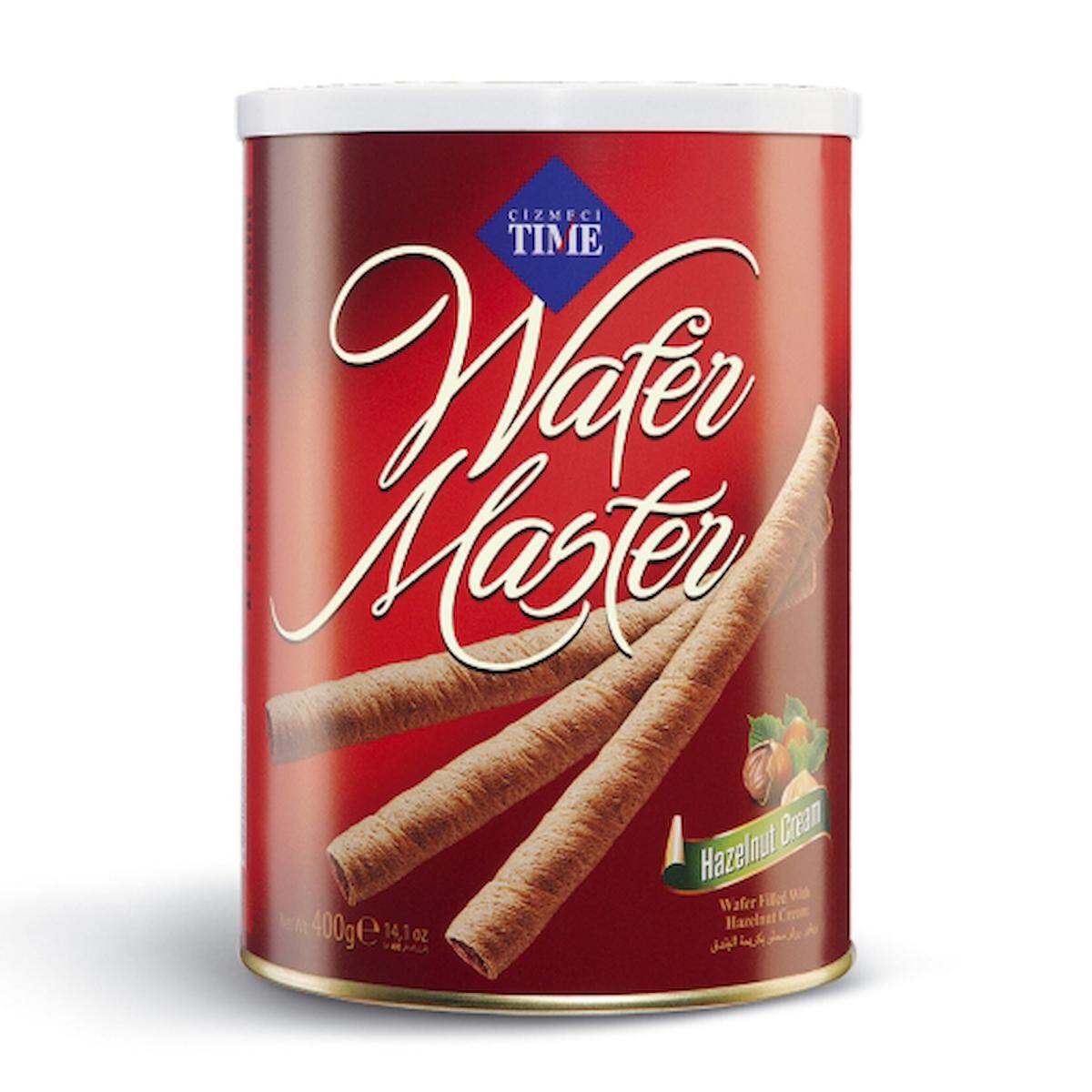 Çizmeci Time Wafer Master Fındıklı Rulo Gofret 12x400 gr