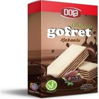 Dola Glutensiz Kakaolu Gofret 12x100 gr