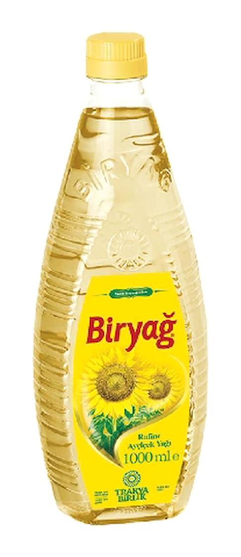 Biryağ Rafine Pet Ayçiçek Yağı 4x1 lt