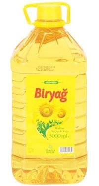Biryağ Rafine Pet Ayçiçek Yağı 5 lt