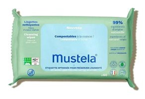 Mustela Compost Cleansing Wipes 60 Yaprak Islak Mendil